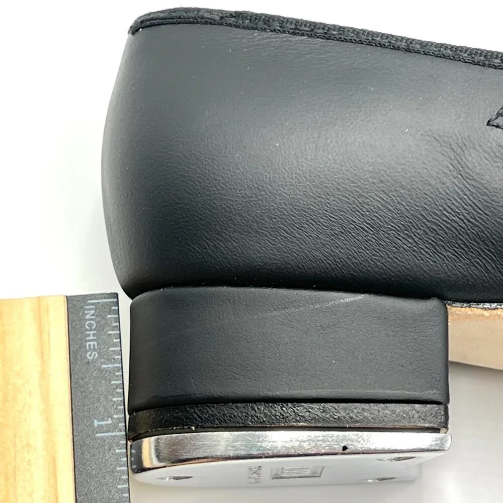6.5N 6.5 NARROW WIDTH Bloch S0302L Tap On‎ Black Leather Mary Jane Dance Shoes